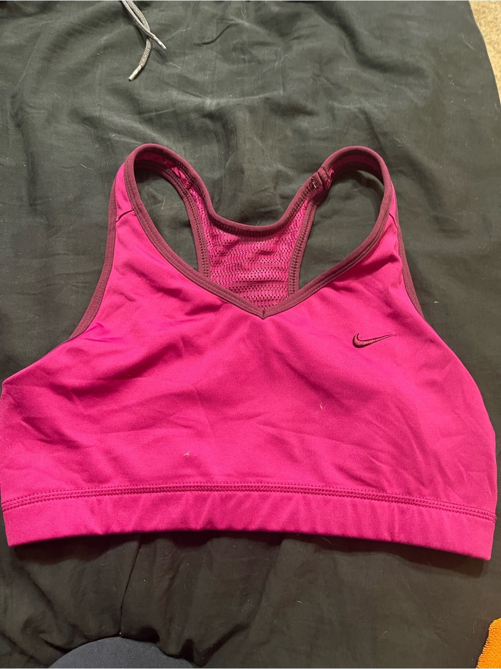 Nike Dri-Fit Women's Hot Pink Racerback Sports Bra size large